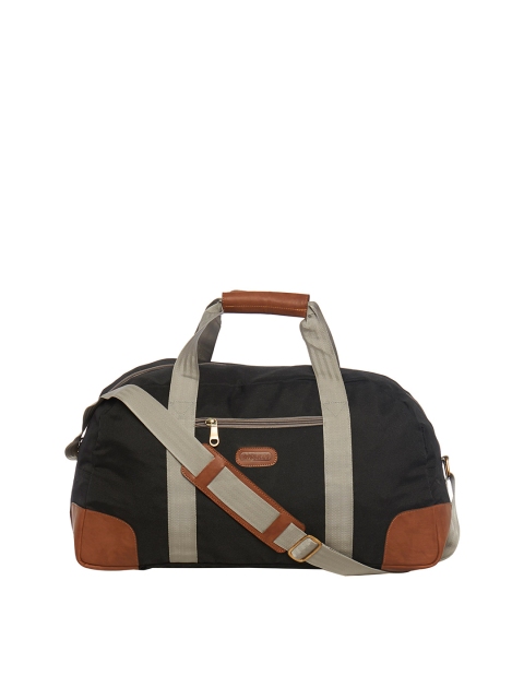 

Bags.R.us Unisex Black Foldable Duffel Bag with Shoulder Strap