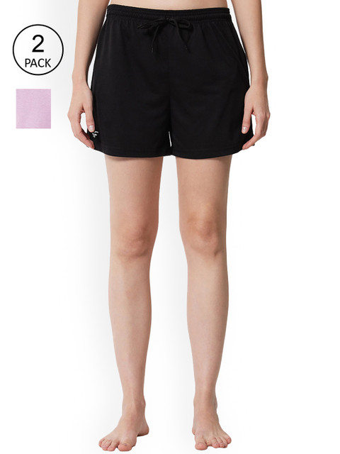 

FFLIRTYGO Women Black Shorts