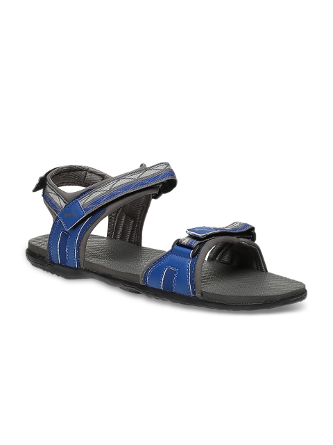 

Puma Unisex Grey & Blue Sandals