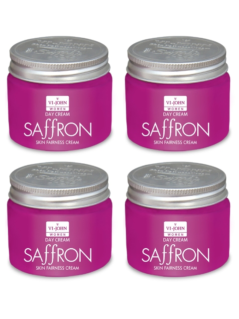 

VI-JOHN Set Of 4 Saffron Day Cream 200g, Multi
