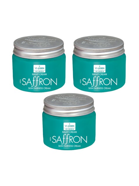 

VI-JOHN Set Of 3 Saffron Night Cream150g, Multi