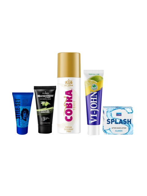 

VI-JOHN Me Mens Grooming Kit 450 ml, Multi