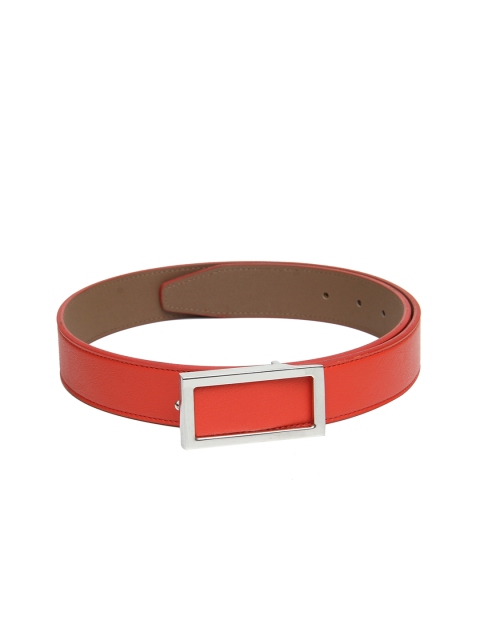 

Calvadoss Boys Red Textured PU Casual Belt