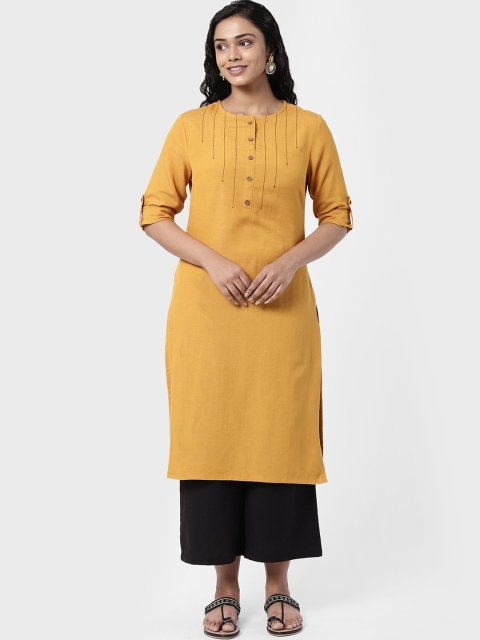 

R&B Women Yellow Kurta