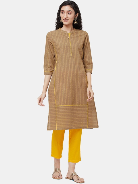 

R&B Women Brown Kurta