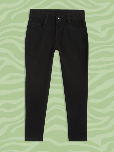 

SUGR Girl Girls Black Slim Fit Stretchable Jeans