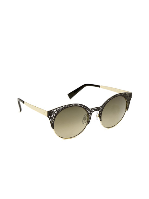 

French Connection Women Cateye Sunglasses FC 7370 C1 S, Green