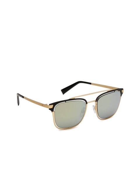 

French Connection Unisex Browline Sunglasses FC 7373 C1 S, Green