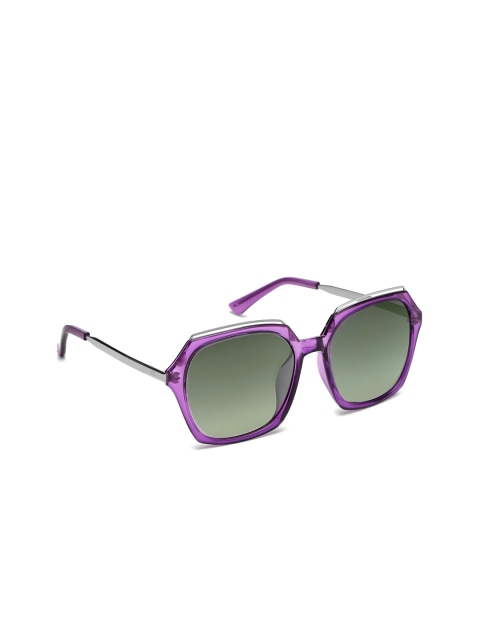 

French Connection Women Square Sunglasses FC 7404 C4 56 S, Black