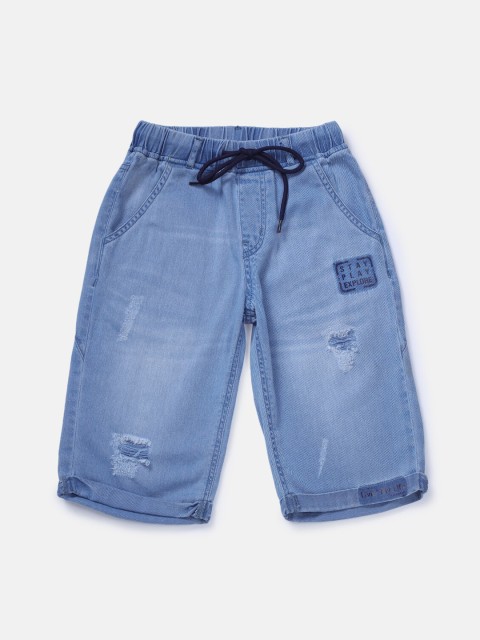 

Gini and Jony Boys Blue Washed Denim Outdoor Shorts