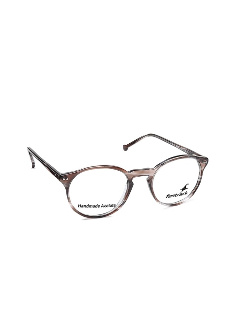 

Fastrack Unisex Brown Abstract Full Rim Oval Frames