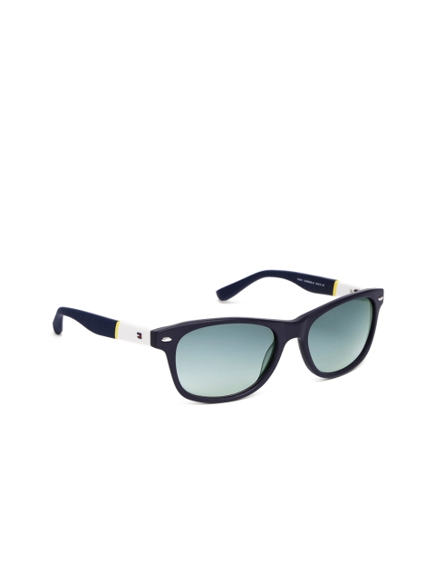 

Tommy Hilfiger Unisex Oval Sunglasses 7910 N Mnavbl-33 C3 S, Blue