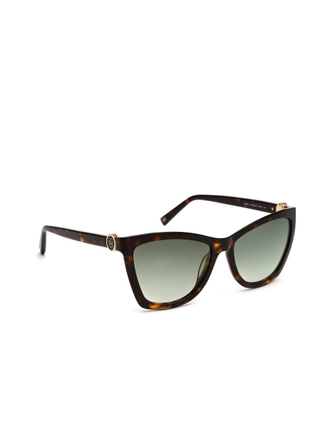 

Tommy Hilfiger Women Cateye Sunglasses 7920 N C1, Black