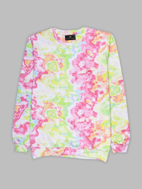 

FRENCH CROWN Men Multicoloured Printed Sweatshirt, Multi