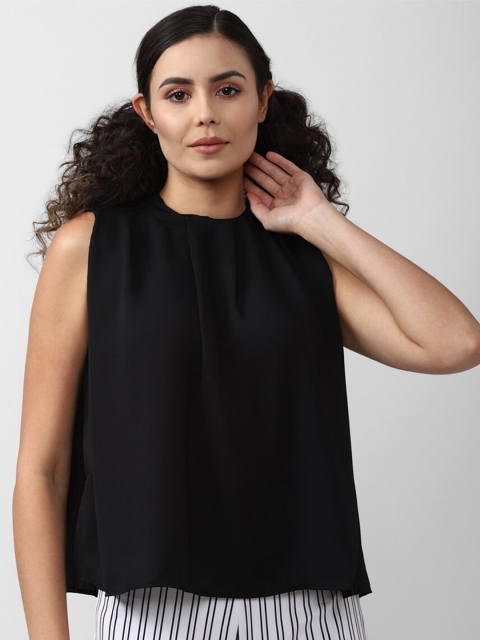 

Van Heusen Woman Black Sleeveless Top