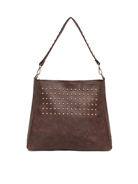 

Alessia74 Brown Solid Shoulder Bag