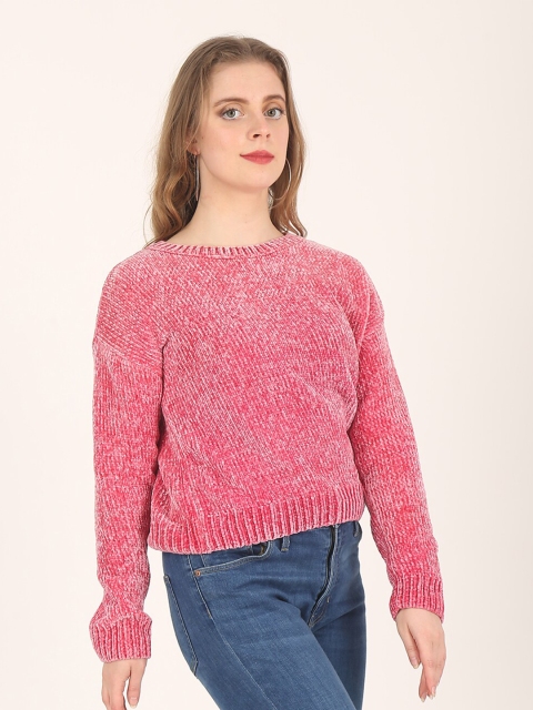 

NoBarr Women Pink Pullover