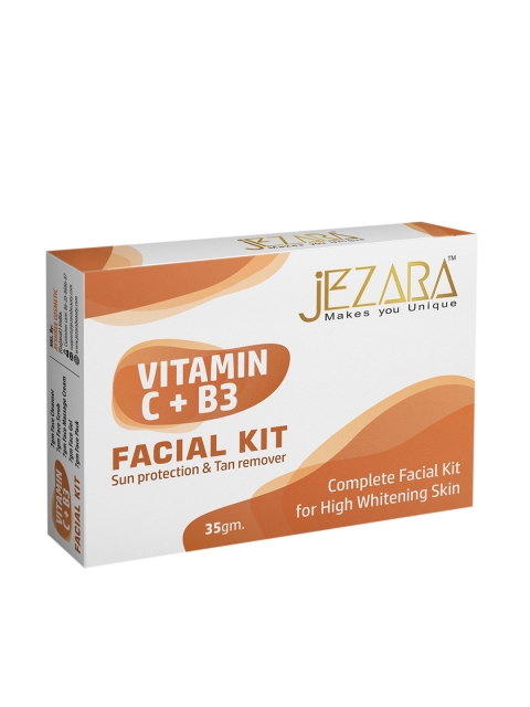 

JEZARA Vitamin C + B3 Facial Kit 35ml, Peach