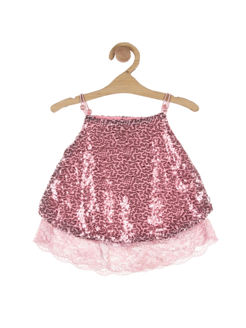 

Lil Lollipop Pink Embellished Top