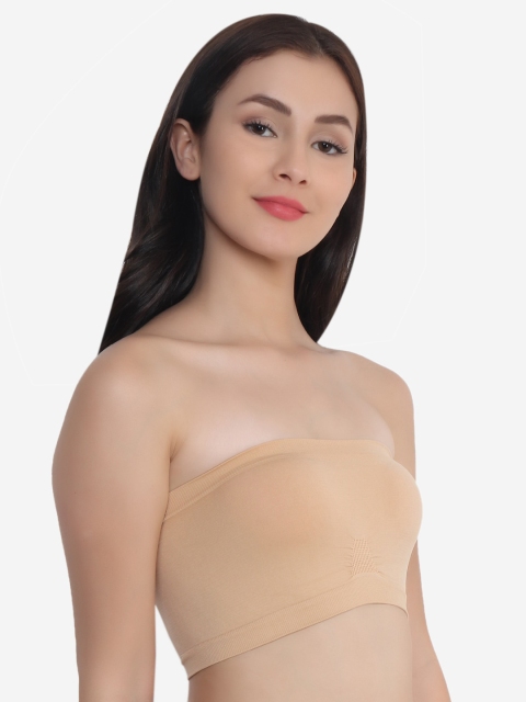 

XOXO Design Beige Non Wired Medium Coverage Bandeau Bra