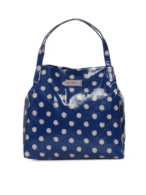 

Cath Kidston Navy Printed Handheld Bag, Navy blue