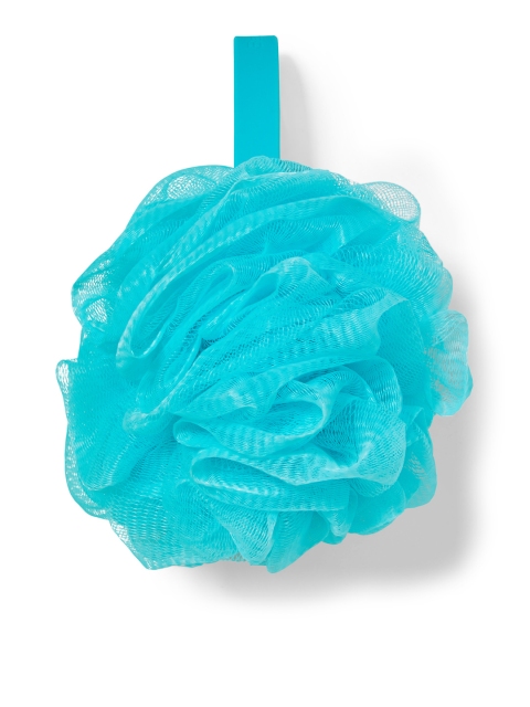 

Bath & Body Works Turquoise Mesh Loofah with Silicone Handle, Turquoise blue