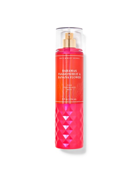 

Bath & Body Works Women Bahamas Passionfruit & Banana Flower Fine Fragrance Mist - 236 ml, Pink