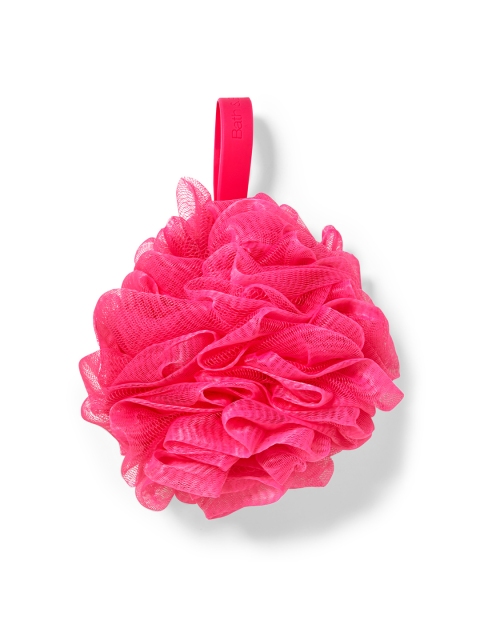 

Bath & Body Works Super-Soft Mesh Loofah with Silicone Handle - Pink