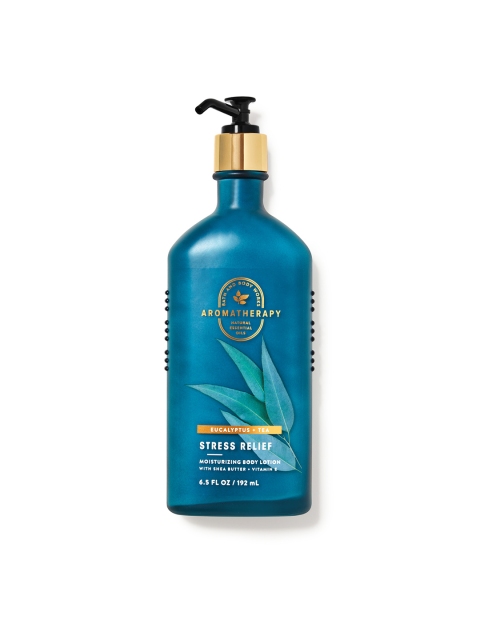 

Bath & Body Works Eucalyptus + Tea Stress Relief Moisturizing Body Lotion - 192 ml, Teal