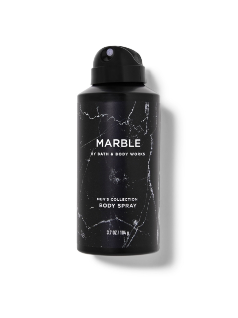 

Bath & Body Works Men Collection Marble Deodorizing Body Spray - 104 g, Black