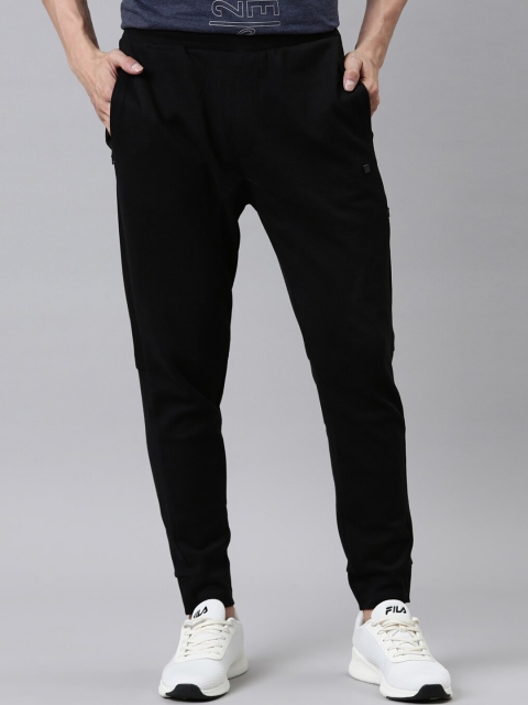 

Proline Active Men Black Solid Cotton Joggers