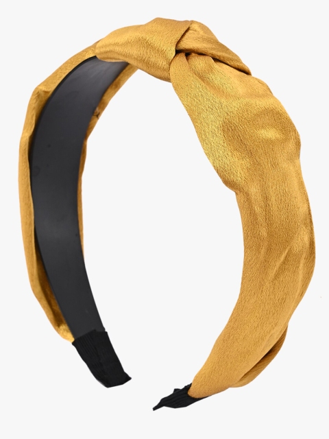 

BuckleUp Women Yellow Hairband