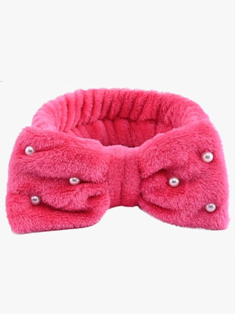 

BuckleUp Women Pink Embellished Hairband