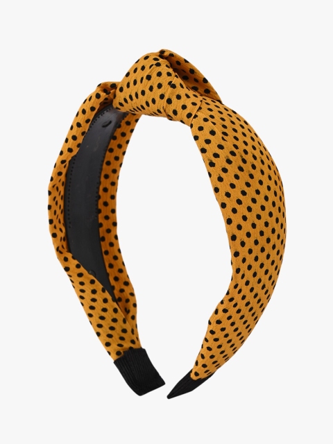 

BuckleUp Women Yellow & Black Buckle Up Hairband