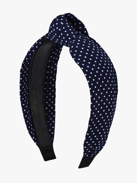

BuckleUp Women Blue & White Printed Hairband
