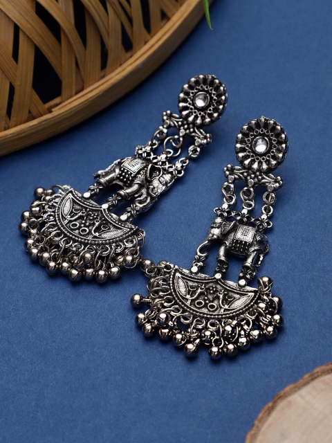 

KACY Silver-Plated Classic Drop Earrings