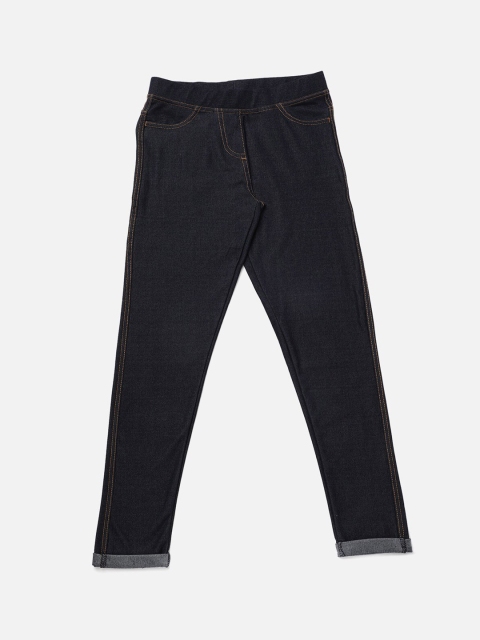 

R&B Girls Blue elasticated slip on Jeans