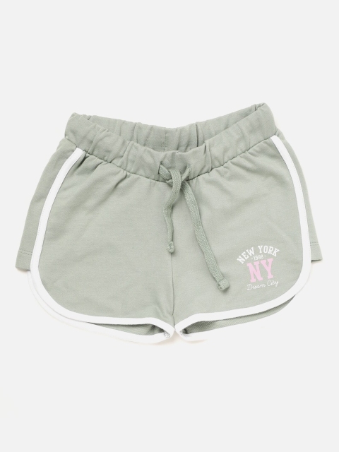 

R&B Girls Green Shorts