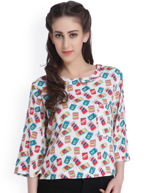 

ONLY Women Multicoloured Printed Top, Multi