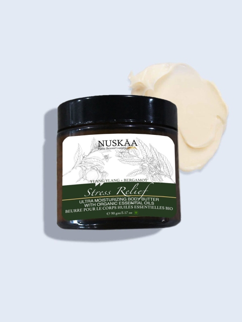 

NUSKAA Adults Green Stress Relief Ultra Moisturizing Body Butter 90-100 ML