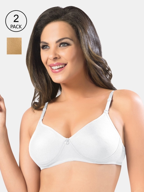 

Sonari Women Multi Bra, White