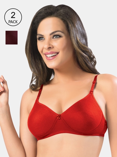 

Sonari Women Multi Bra, Red