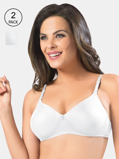 

Sonari Women Multi Bra, White