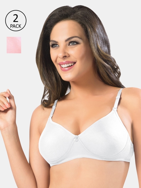 

Sonari Women Multi Bra, White