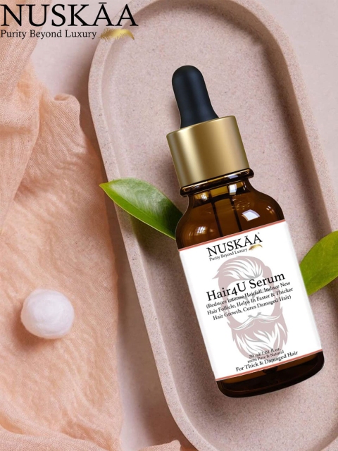 

NUSKAA Hair4u Serum-30 ml, White