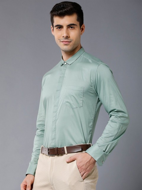 

YOVISH Men Blue Smart Slim Fit Formal Shirt