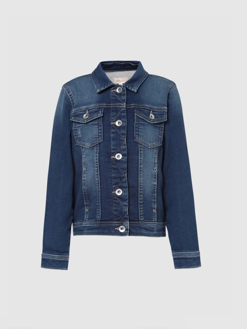 

KIDS ONLY Girls Blue Washed Denim Jacket