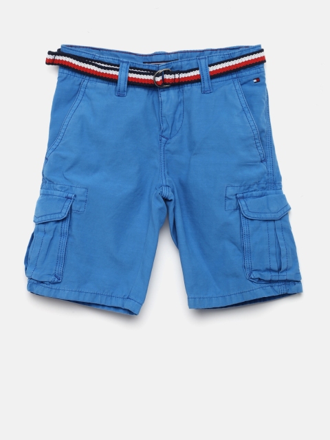 

Tommy Hilfiger Boys Blue Cargo Shorts