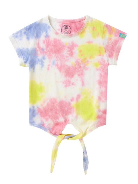 

Cub McPaws Girls Multicoloured Tie and Dye T-shirt, Multi