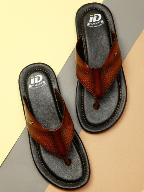 

ID Men Tan & White Comfort Sandals